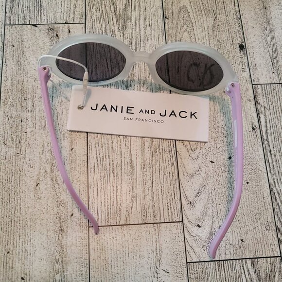 Janie and Jack Pink Round Kids Sunglasses NWT - Picture 2 of 2